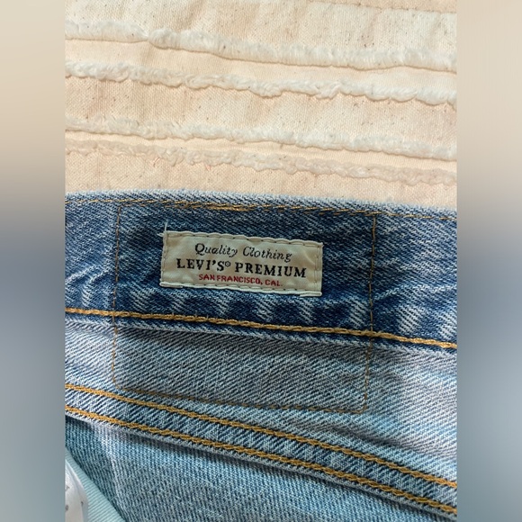 Levi’s Premium 501 ‘93 Men’s Jeans - 30x30 - Light Wash - Picture 12 of 13